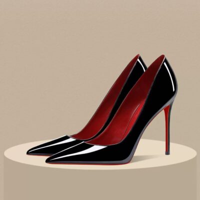 👠 MUSEUM | Ultimate Temptation: Forbidden Red Mark Series Red Patent Leather Stilettos