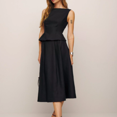 👜 MUSEUM | Linen dress vest top skirt suit for women