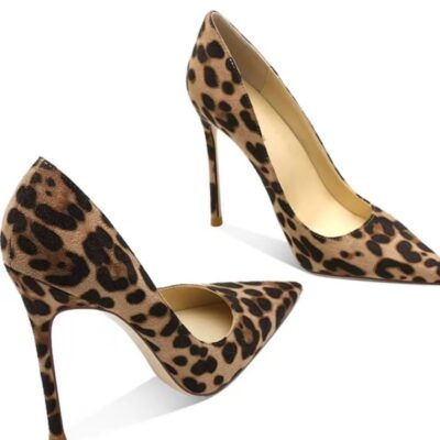 👠 MUSEUM | Wilderness Upgrade: Jungle Phantom Series Leopard Print Pony Hair High Heels