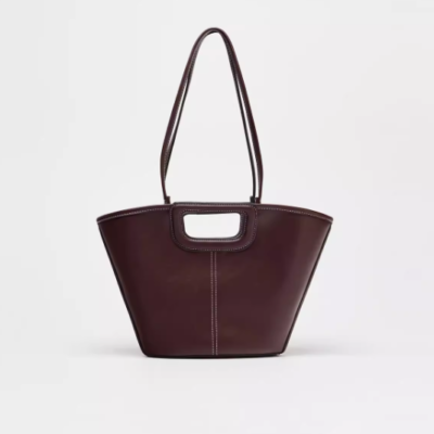 👜 MUSEUM | Artistic Charm: Fashionable Versatile Retro Commuting Large-Capacity Tote Bag With Stitched Decorative Details, Hand-Held And Shoulder-Carry For Women