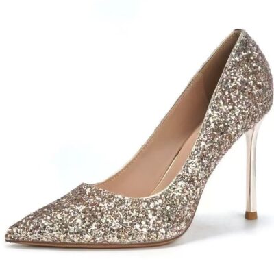 👠 MUSEUM | Starlight: Stardust Polar Day Series Gradient Sequin High Heels